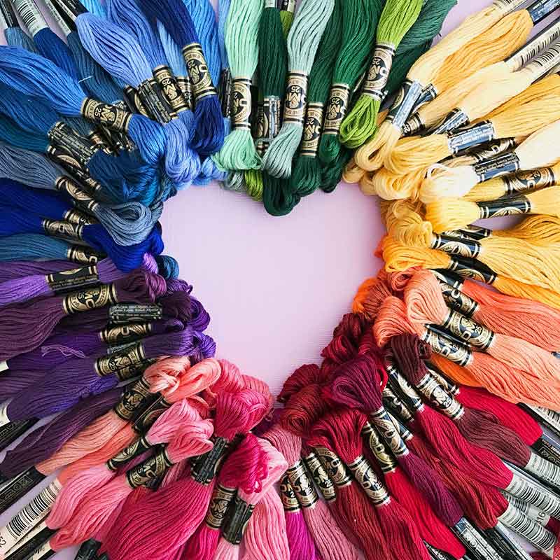 Hilos colores