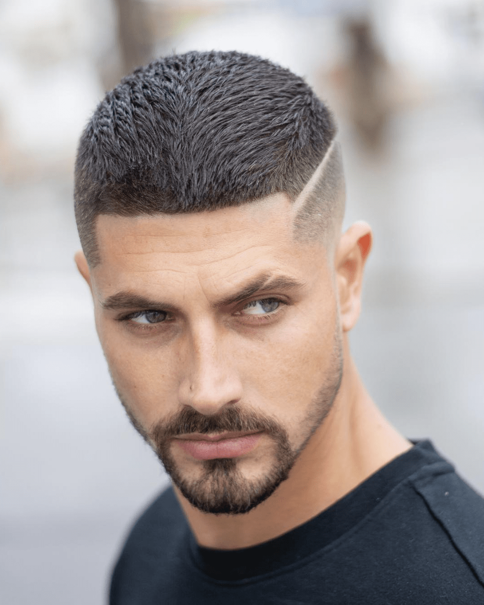 Fade haircut style