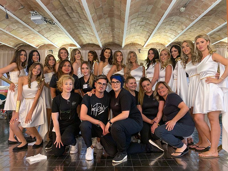 Josep Pons, Peluquería Oficial Miss World Catalunya