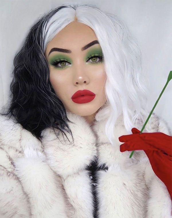 Maquillaje de Cruella de Vill - @ohmygeeee