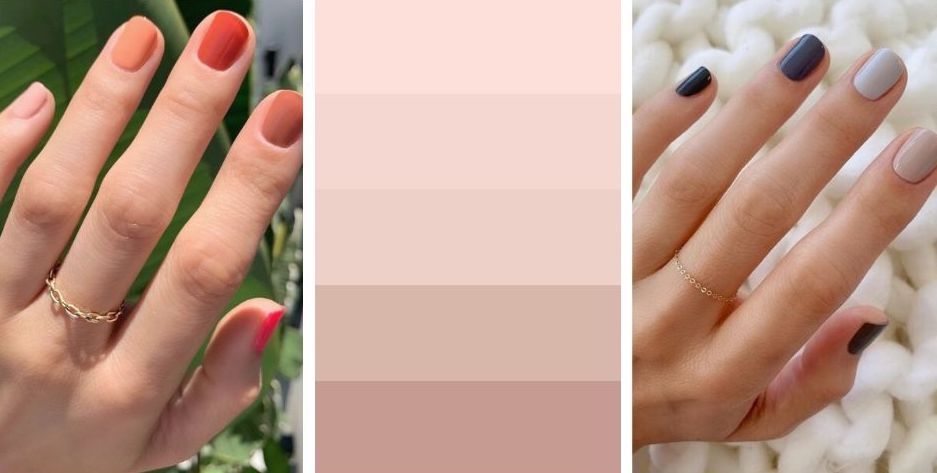 Manicura multicolor