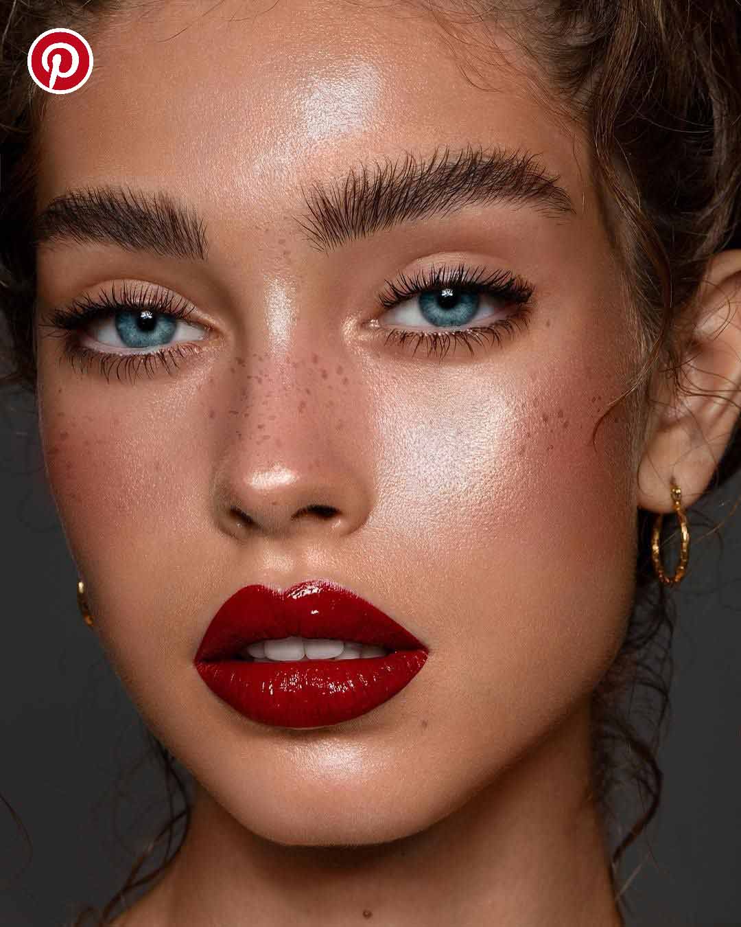 Glossy skin