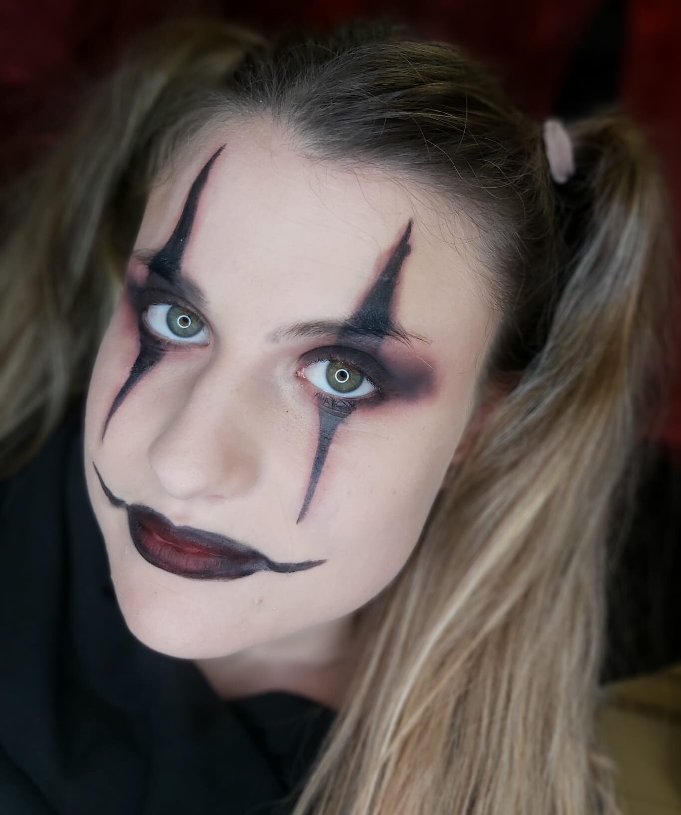 maquillaje arlequin