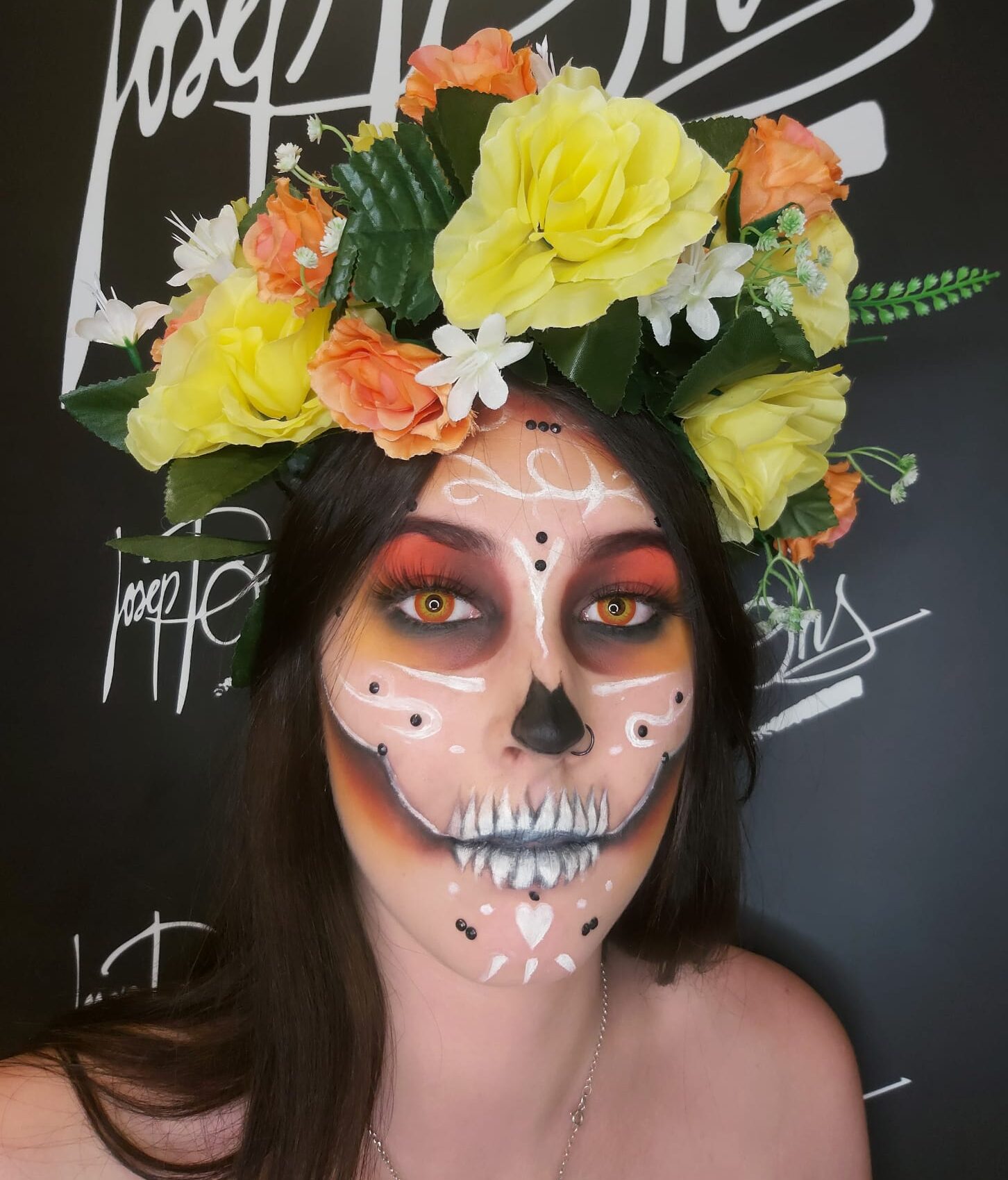 maquillaje calavera mexicana